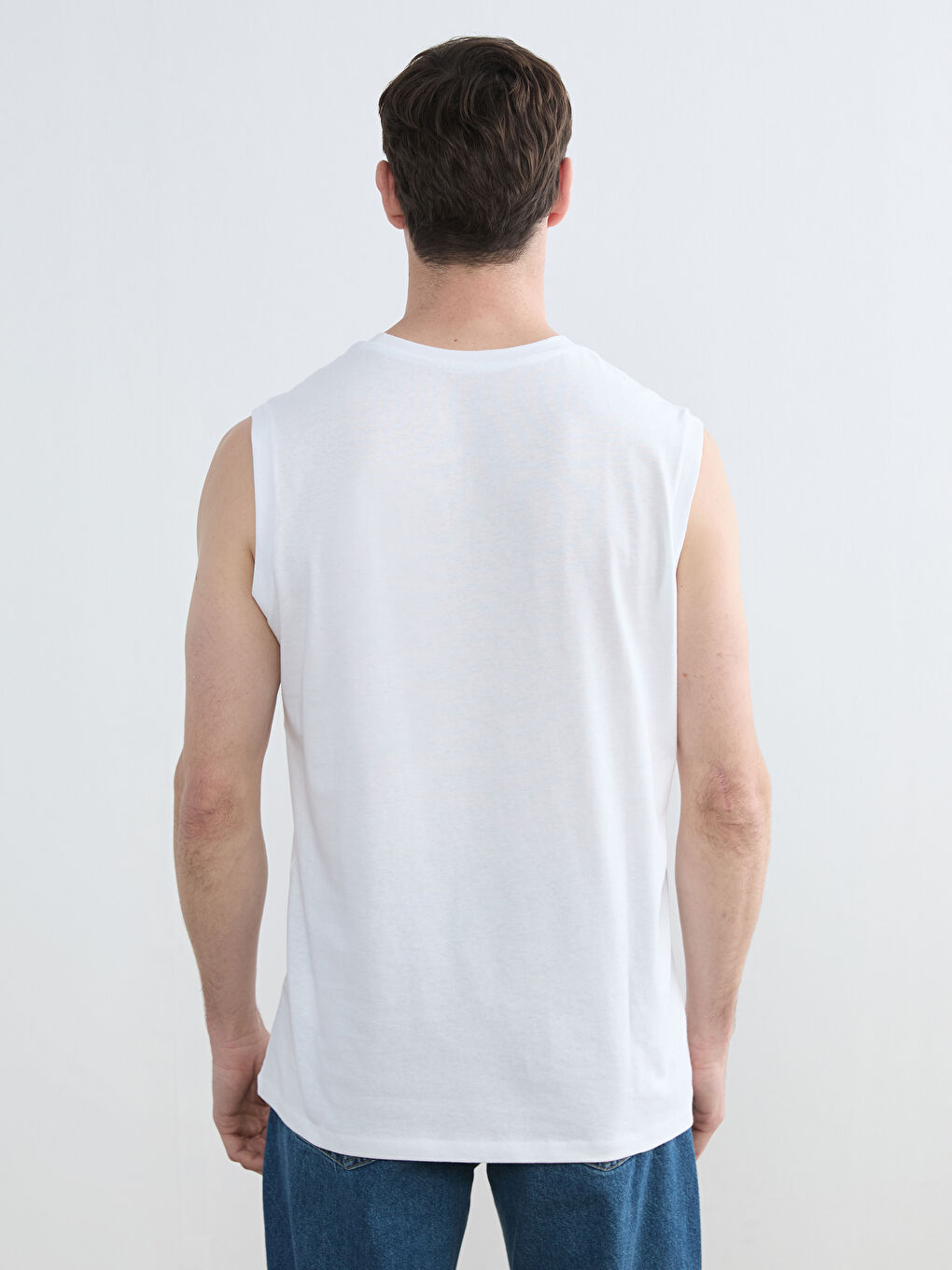 Man WHITE Tank Top-3