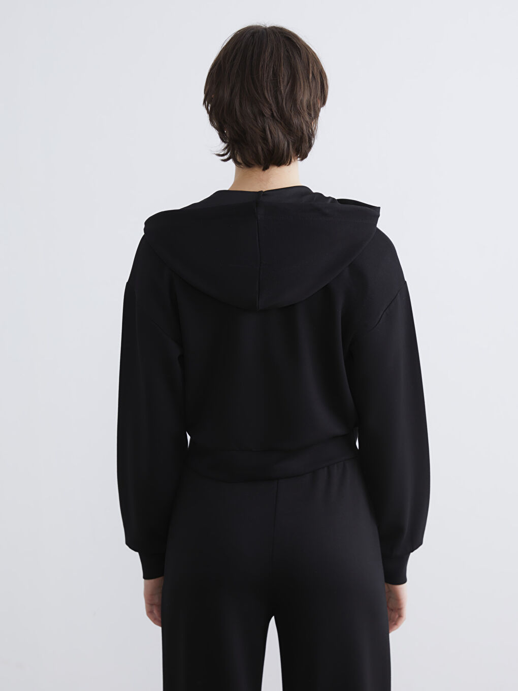 Hooded Soft Touch Women's Zippered Sweatshirt-3