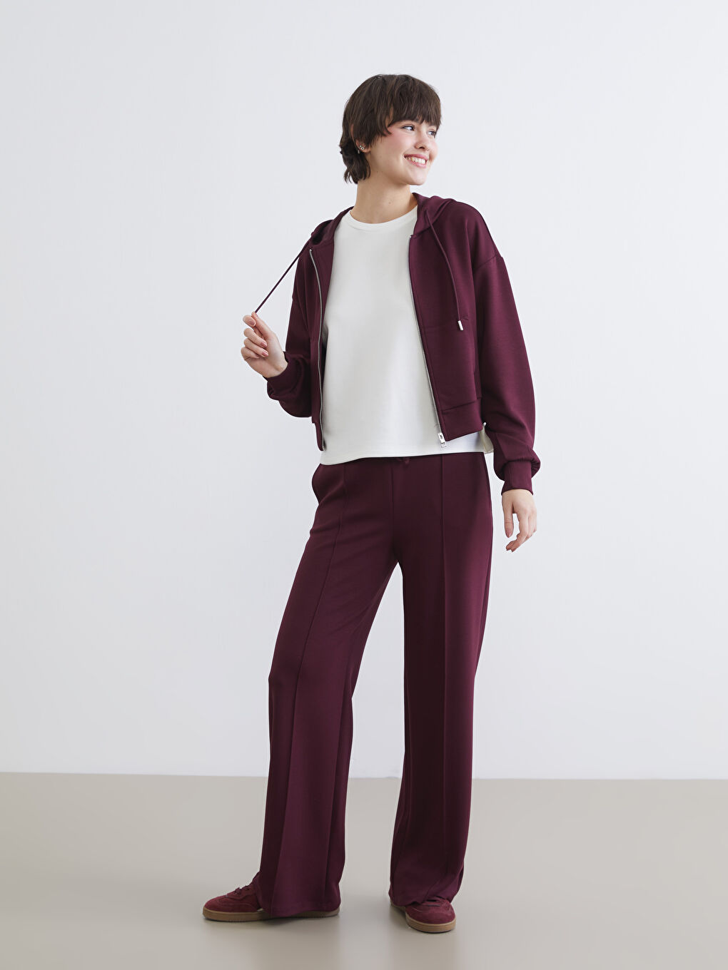 Mürdüm Soft Touch Kadın Eşofman Altı	