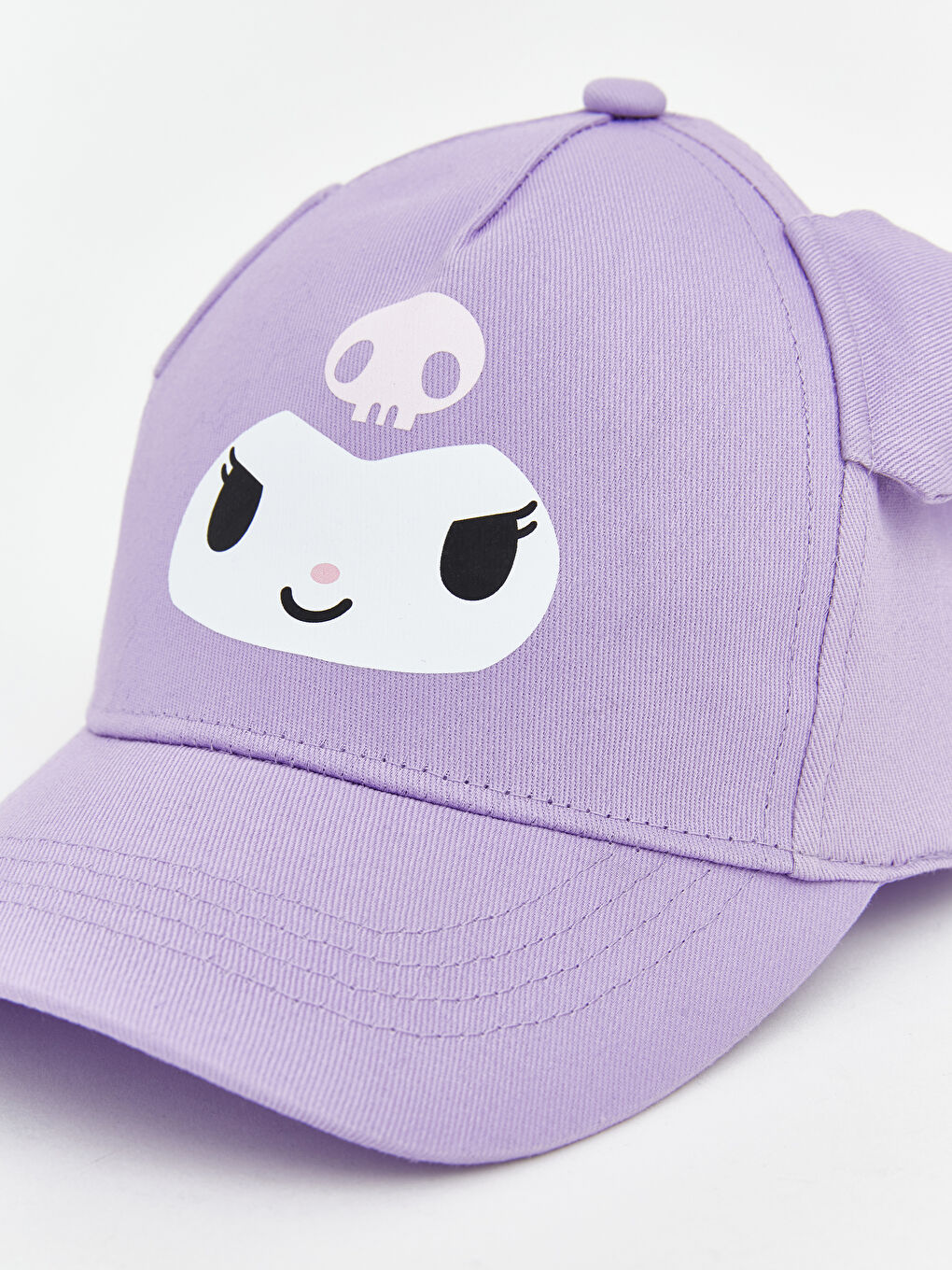 Kuromi Embroidered Baby Girl Cap Hat-1