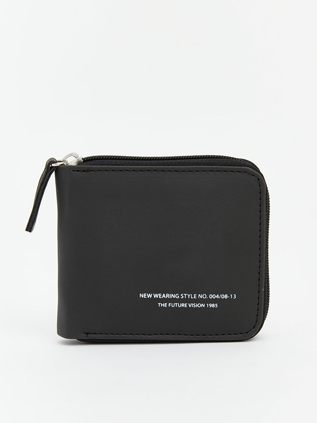 Siyah Deri Görünümlü Erkek Cüzdan