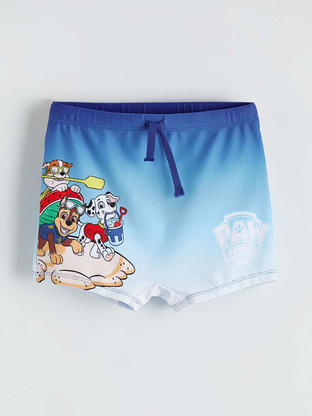 Beyaz Paw Patrol Baskılı Erkek Çocuk Deniz Şortu