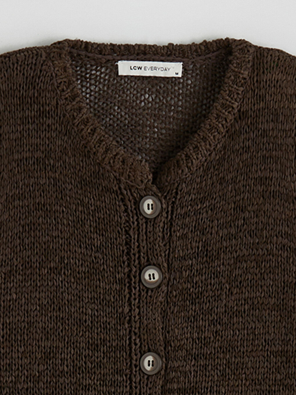 Женщины Коричневый Жилет-5