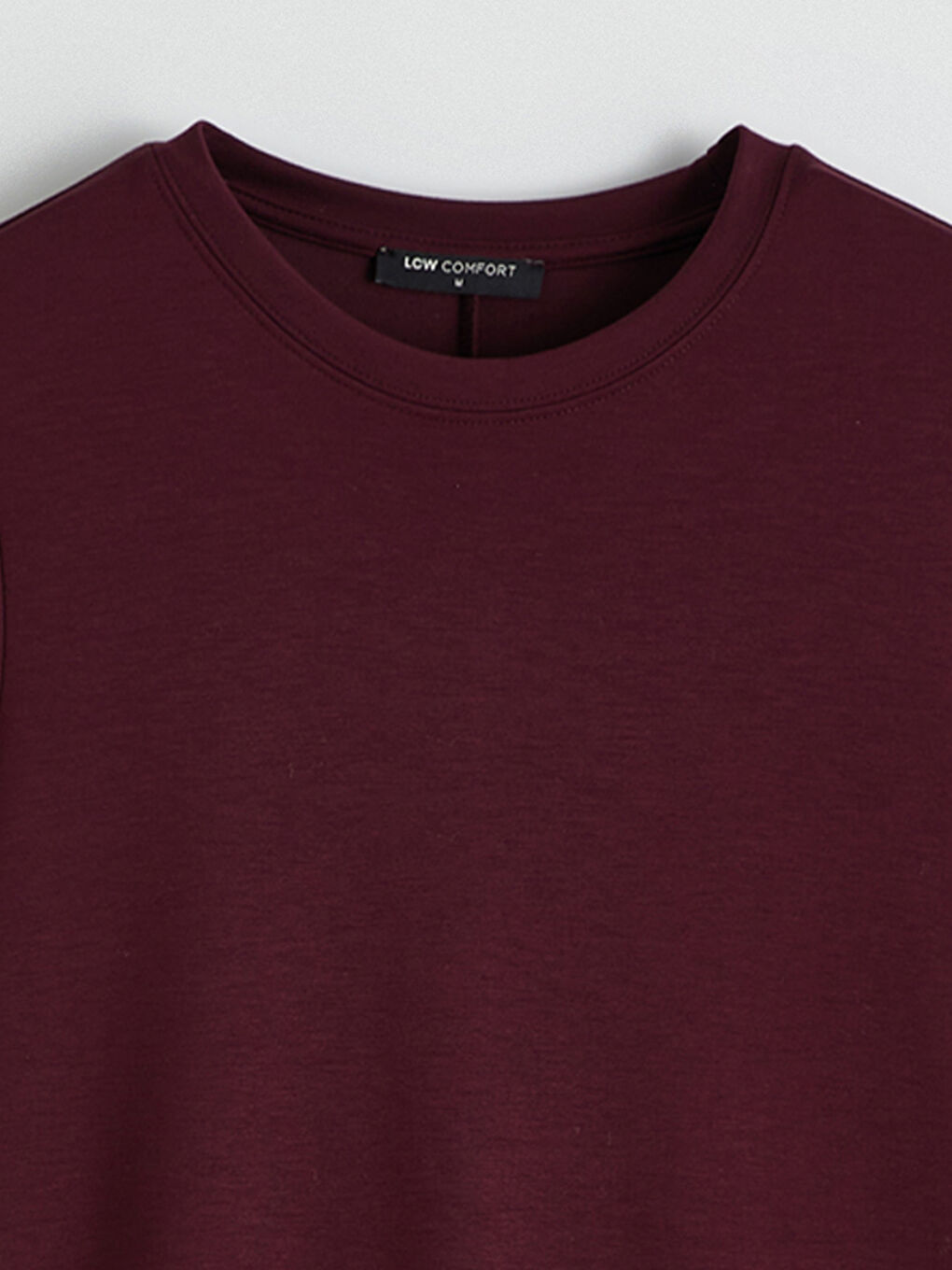 Mürdüm Bisiklet Yaka Yırtmaçlı Elbise-5