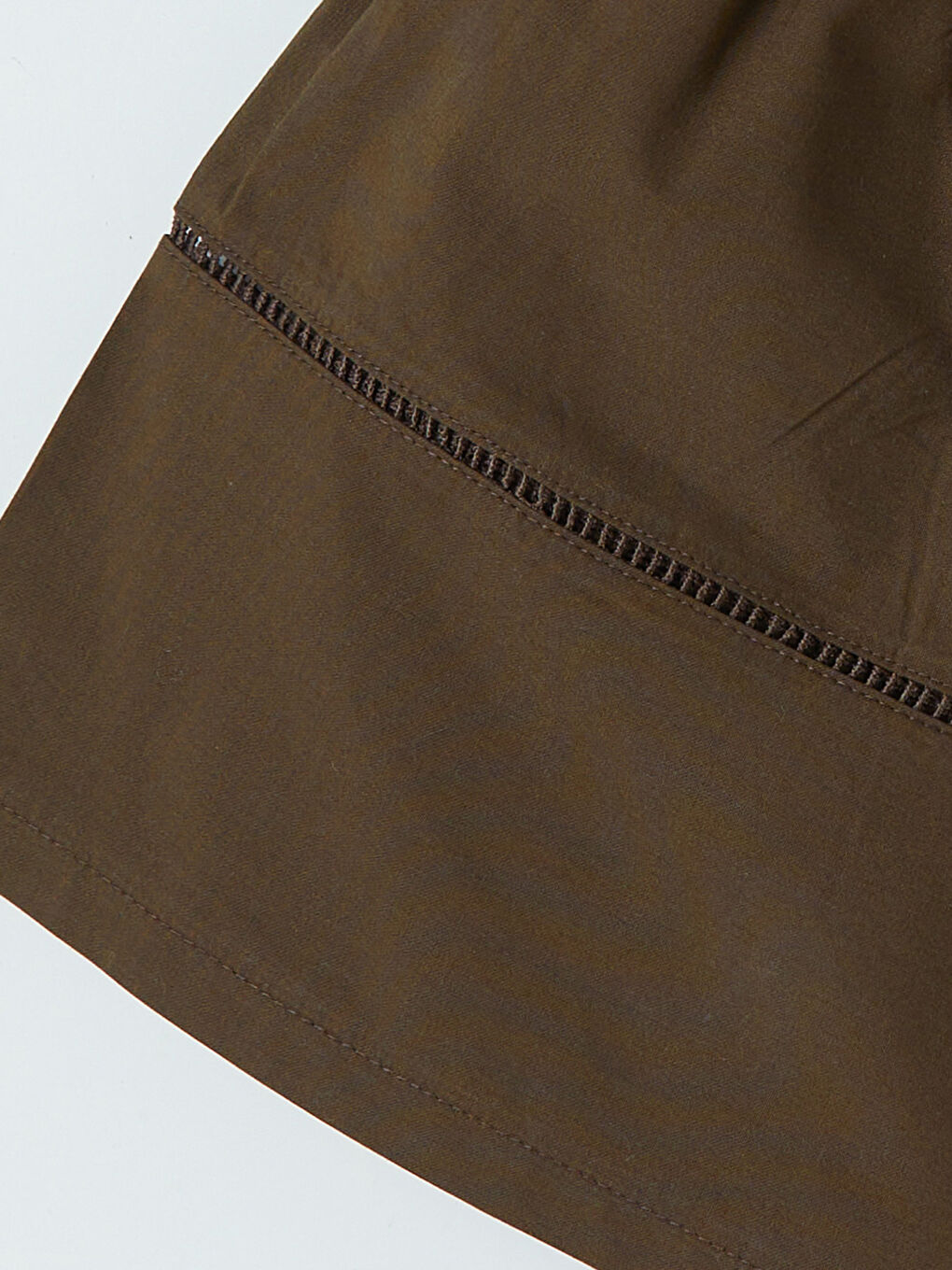 Kahverengi Bisiklet Yaka Kız Çocuk Tişört-3