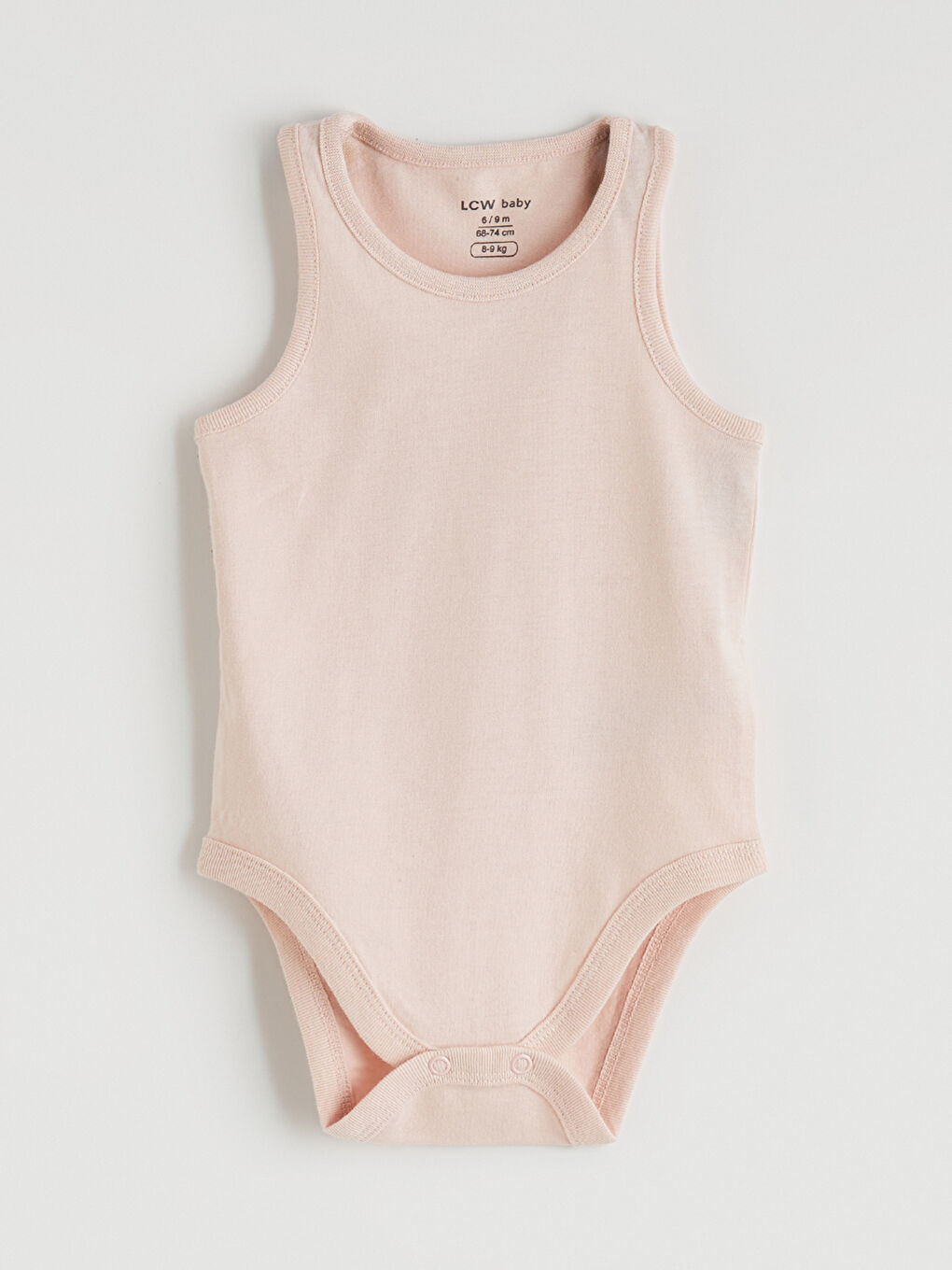 Pembe Kız Bebek Çıtçıtlı Body