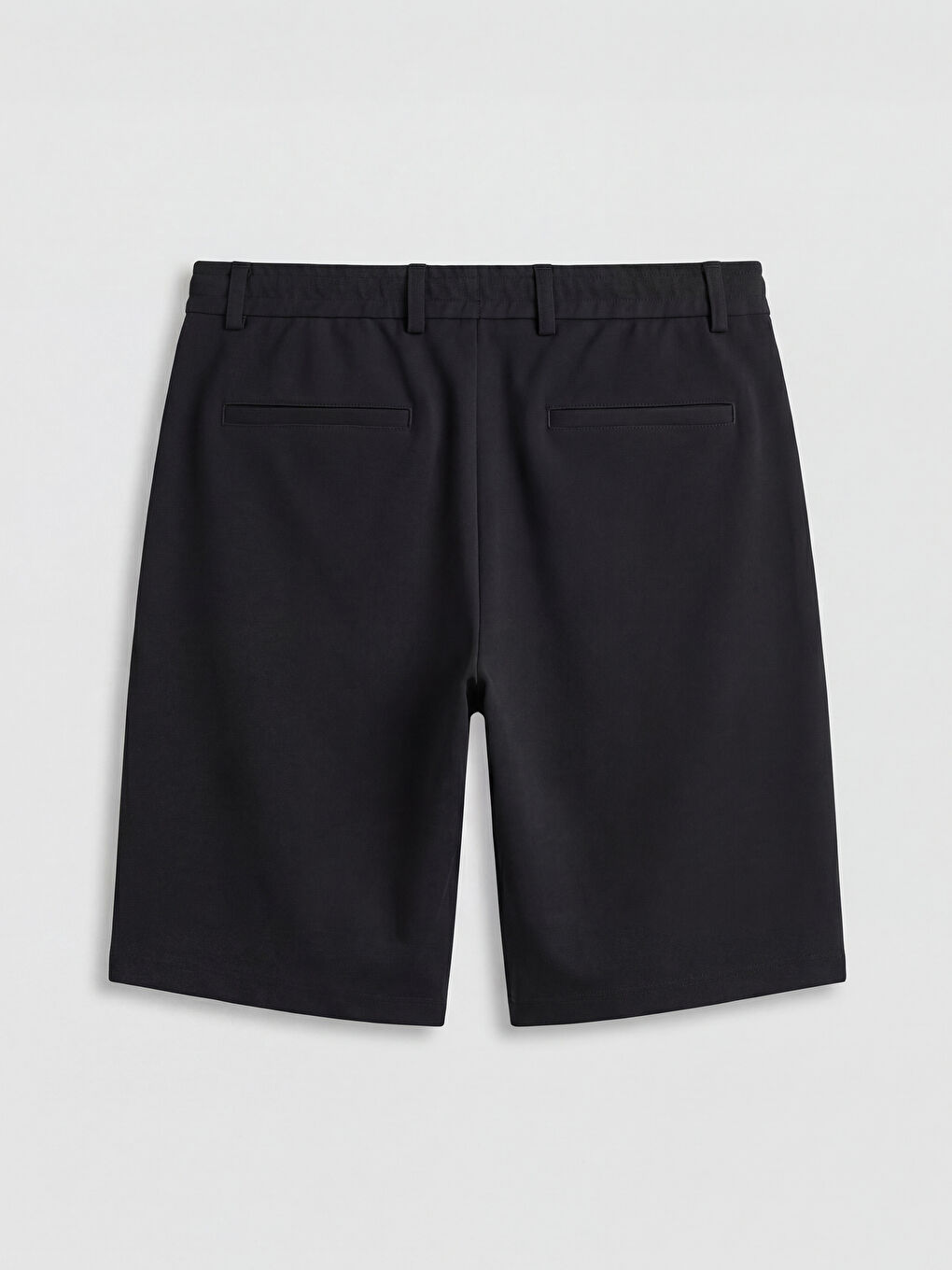 Lacivert Standart Kalıp Erkek Şort-5