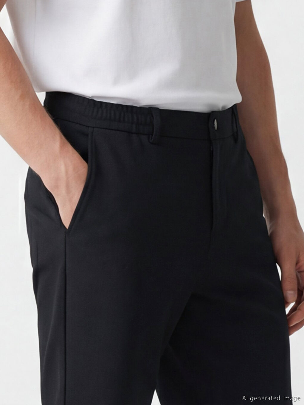 Lacivert Standart Kalıp Erkek Şort-2