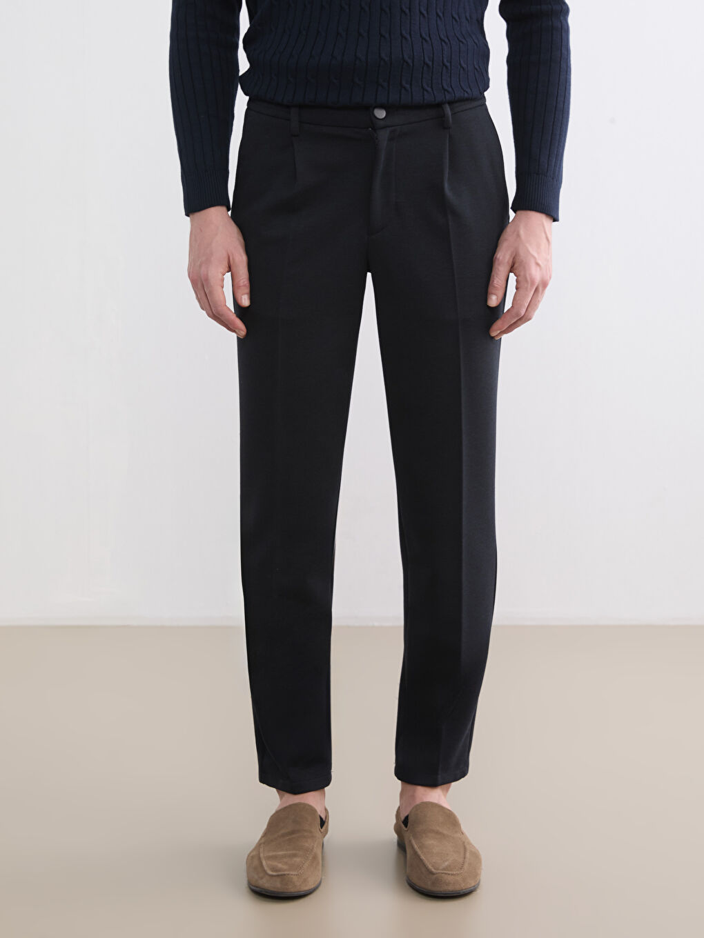 Men's Regular Fit Trousers-1