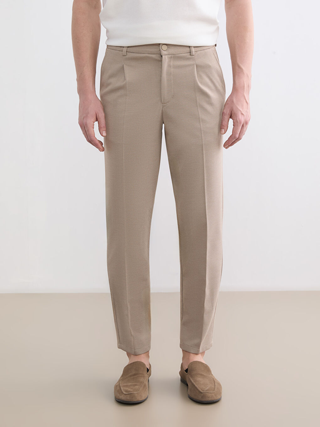 Men's Regular Fit Trousers-1