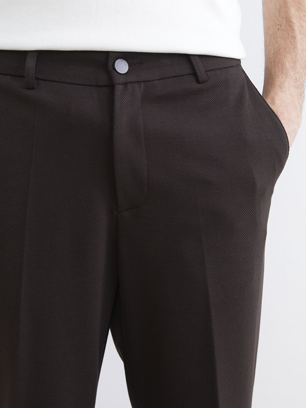 Men's Regular Fit Trousers-2