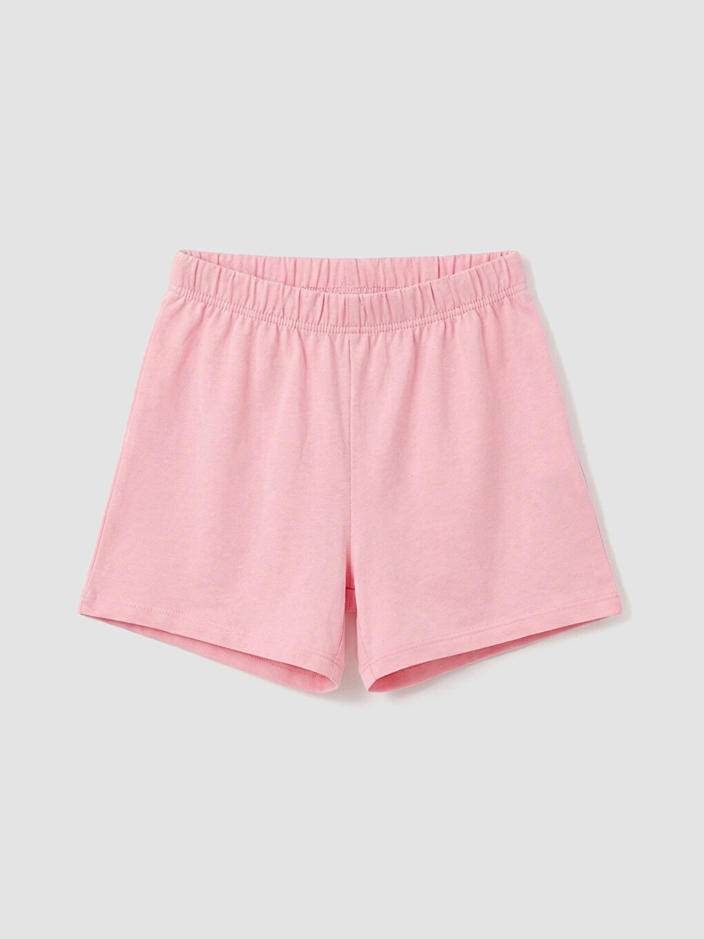 Crew Neck Girls' Shortie Pyjama Set-8