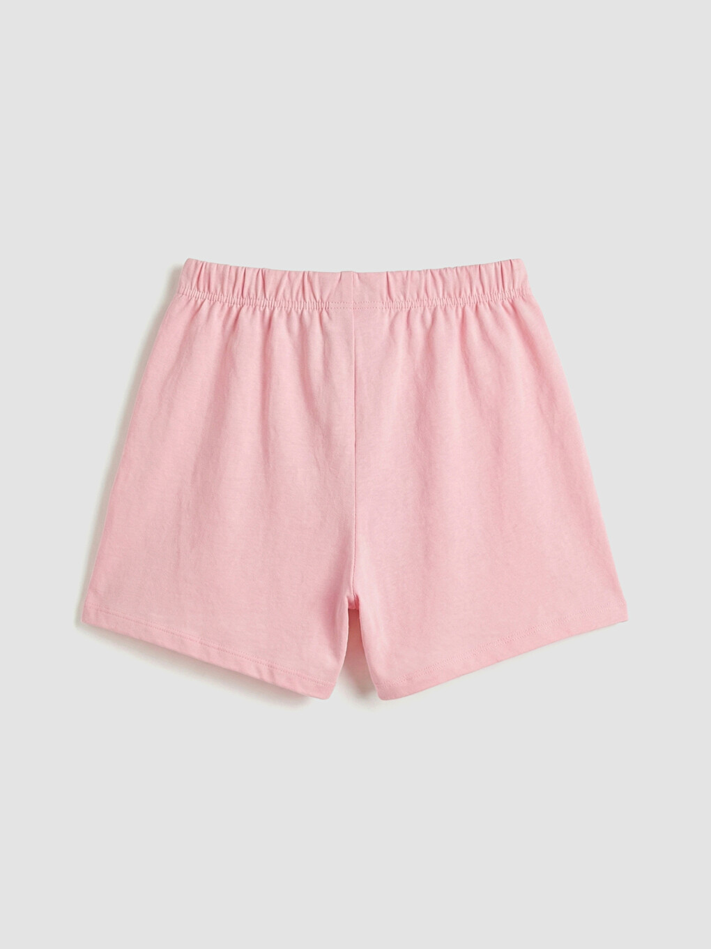 Crew Neck Girls' Shortie Pyjama Set-9