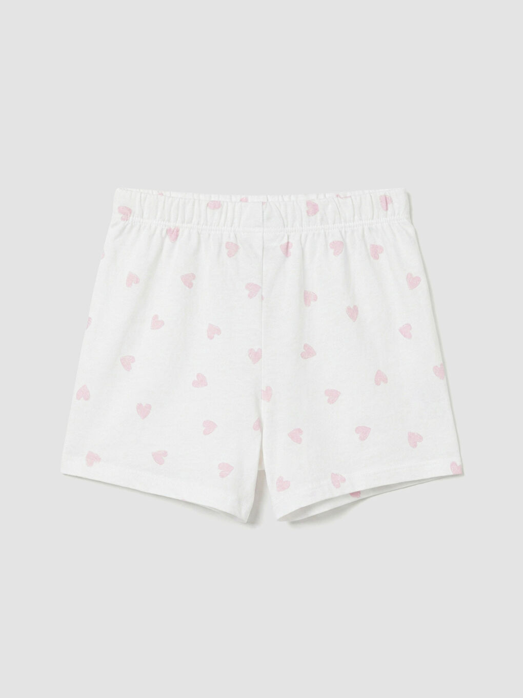 Štampani kratki pidžama komplet za devojčice-3