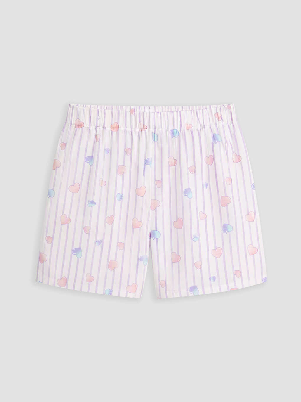 Crew Neck Girls' Shortie Pyjama Set-5