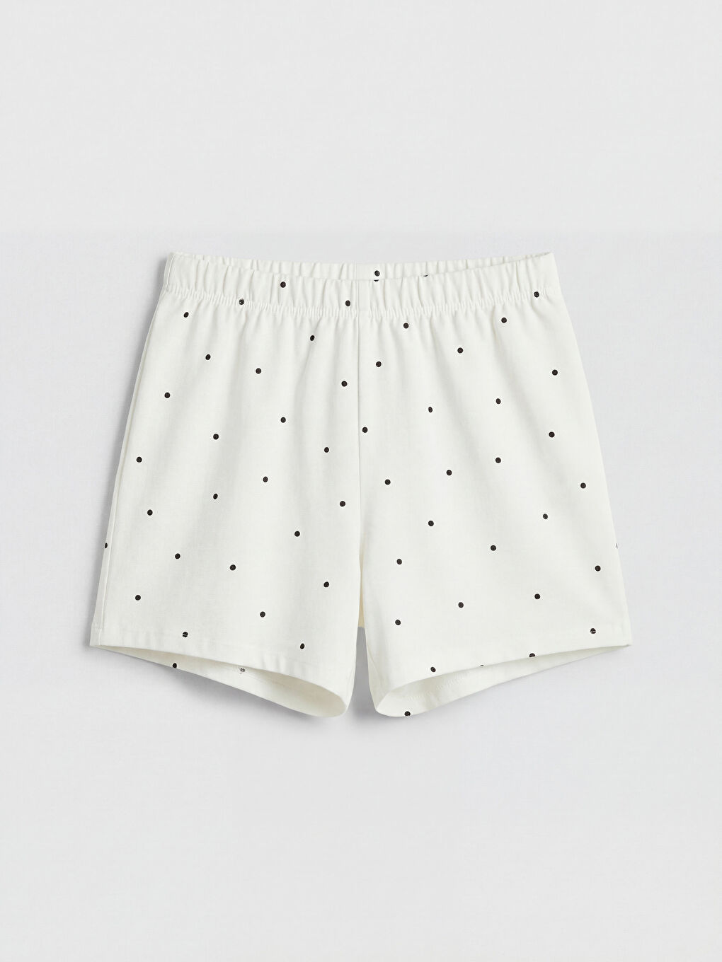 SVETLO BEŽ Kratka pidžama komplet Devojka-3