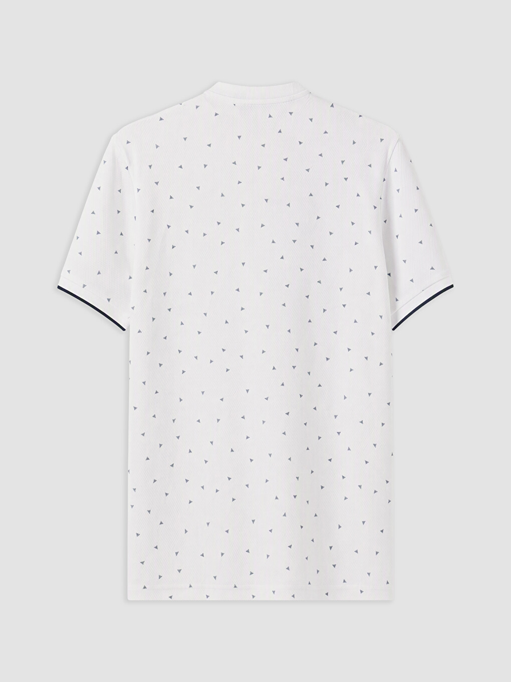 T-shirt À Motifs Pour Homme À Col Officier-5