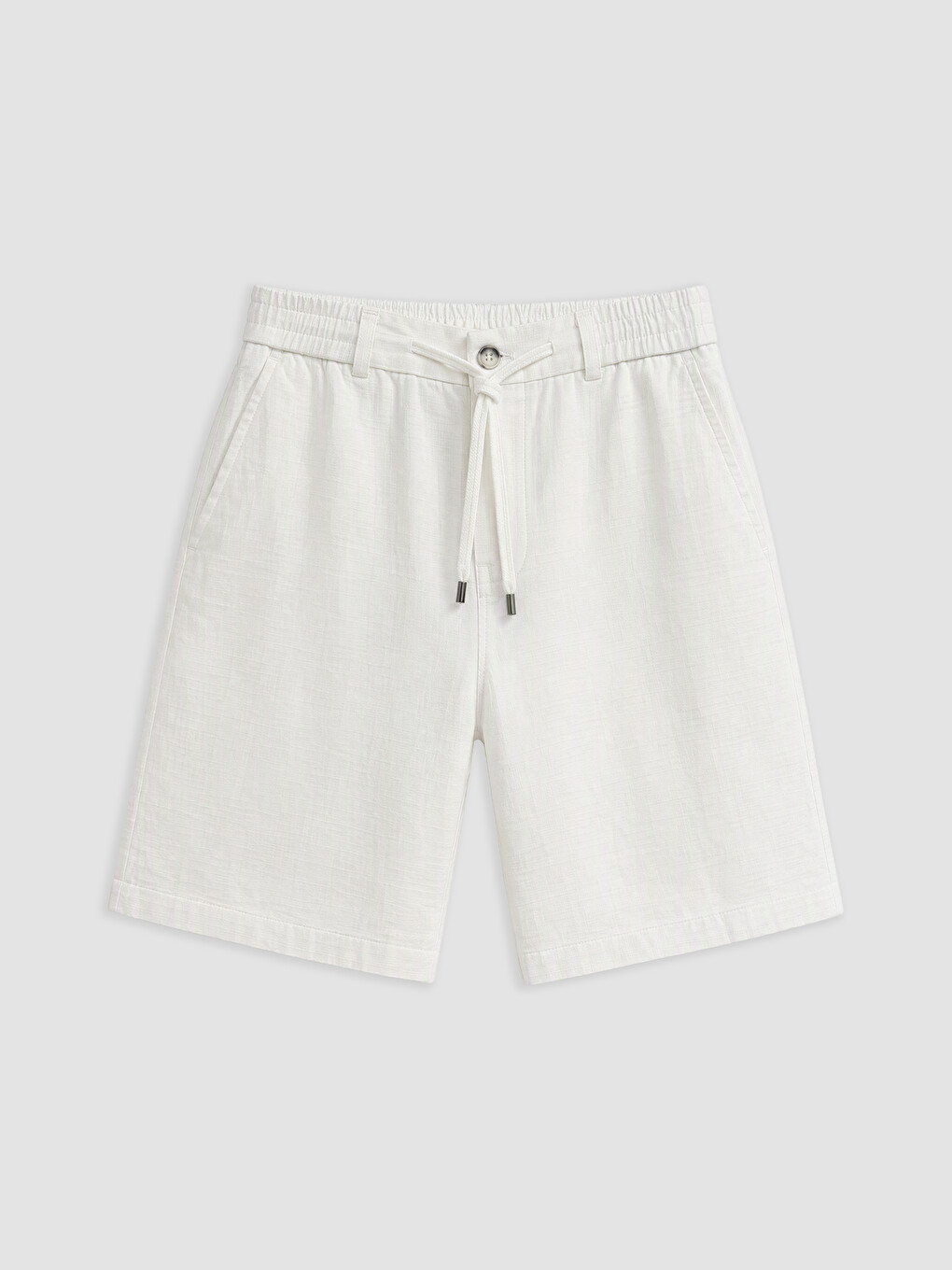 Man White Shorts