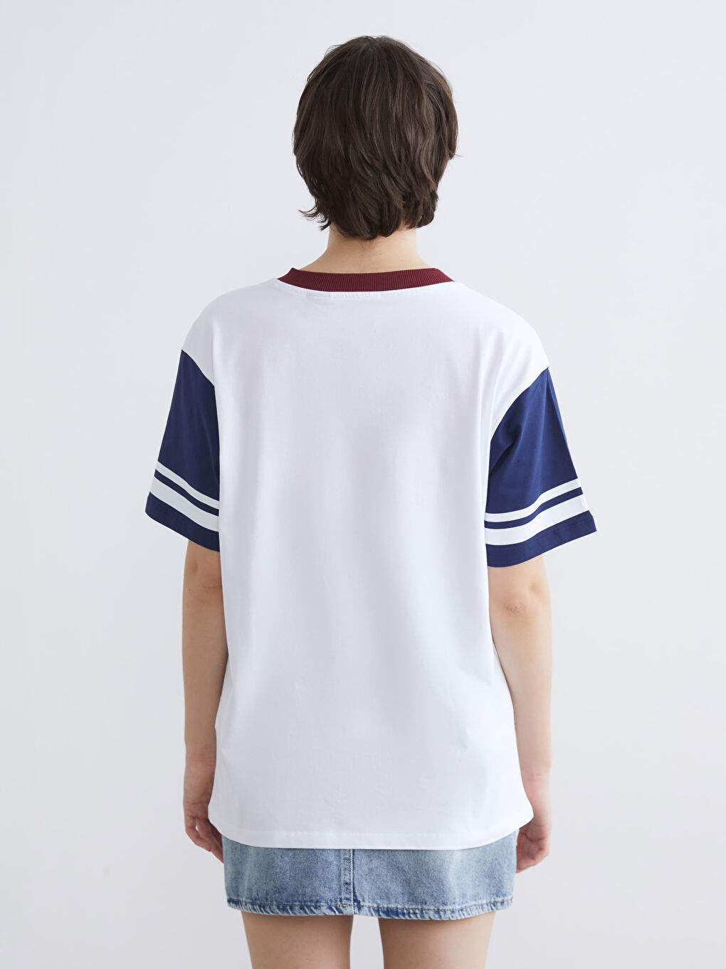 تیشێرت سپی ژن-3