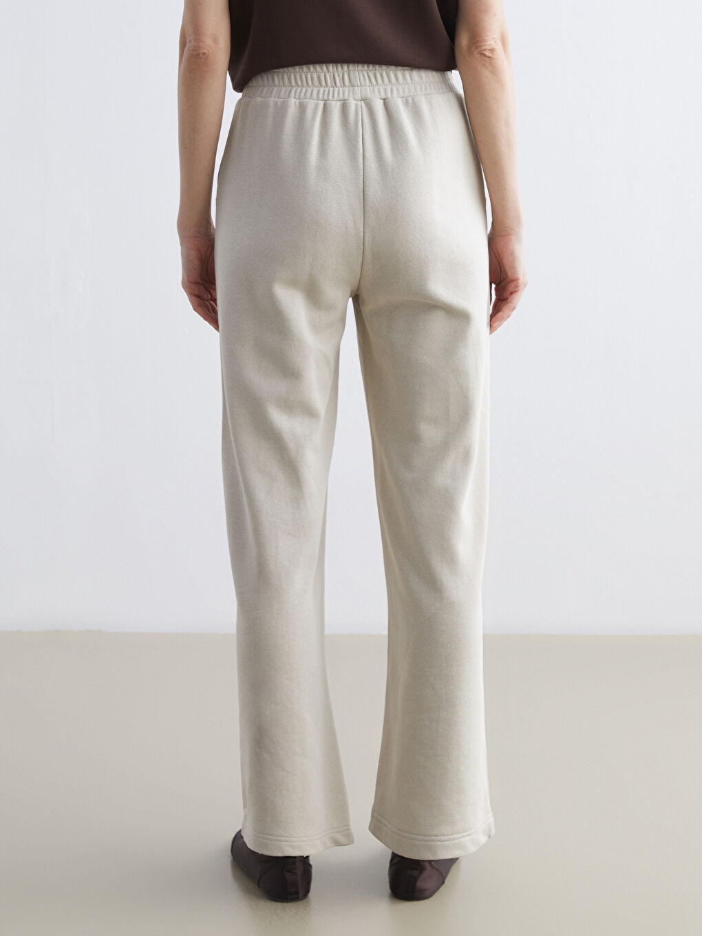 Женщины Серый Брюки‑джоггеры-3