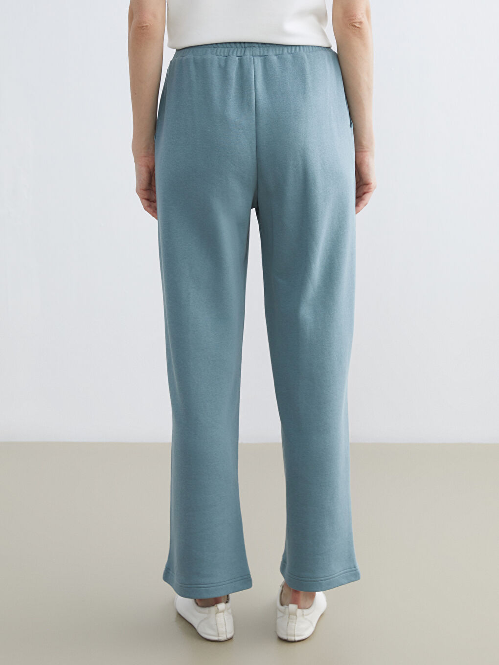 Жена Синьо Анцуг пантолон-3