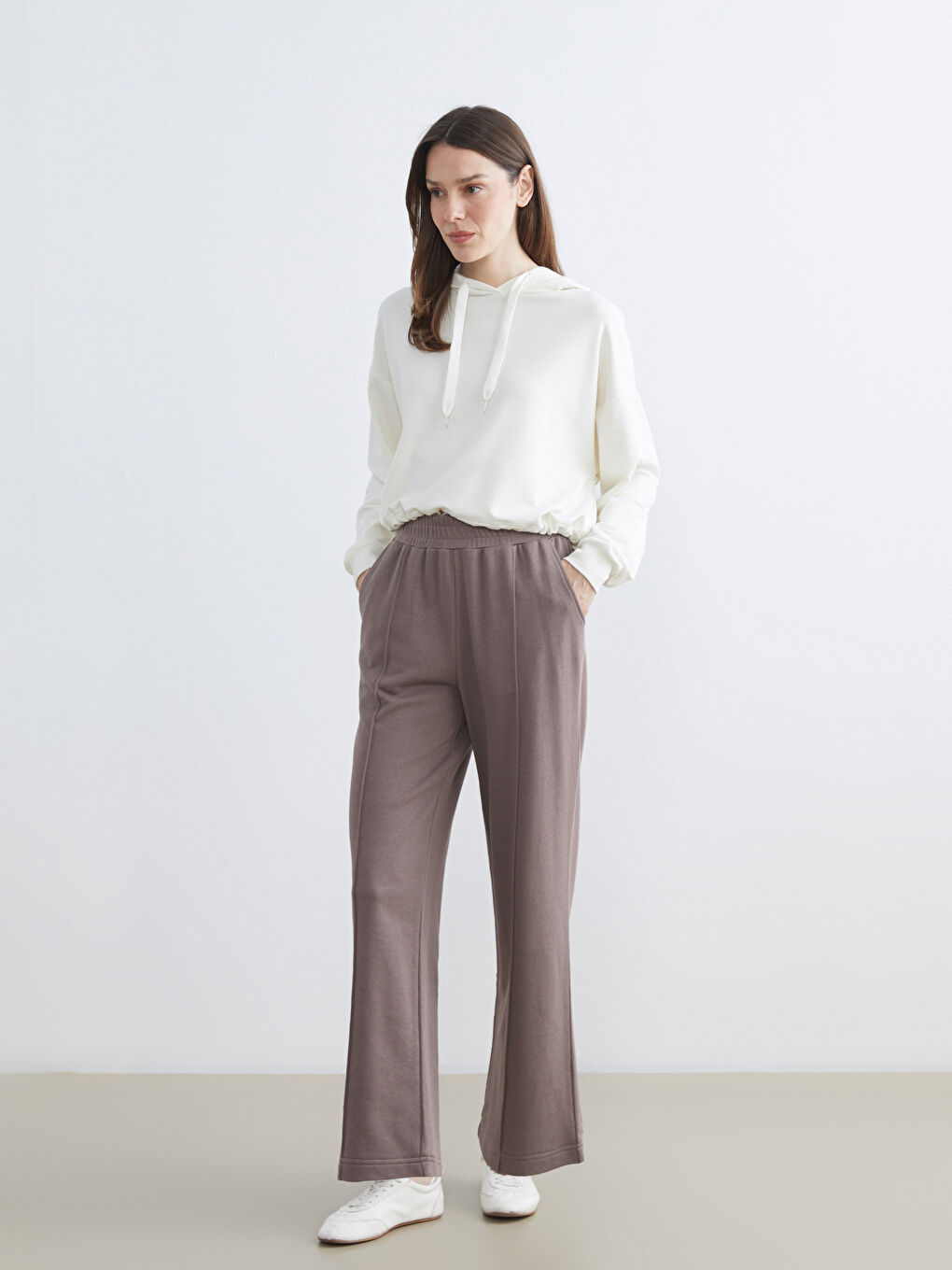 Женщины Коричневый Брюки‑джоггеры