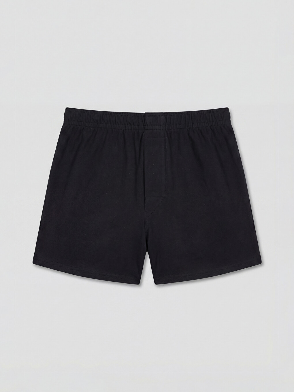 Siyah Pamuklu Erkek Boxer