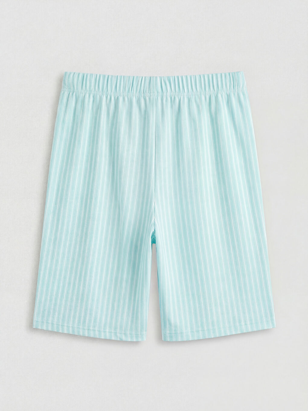 Mavi Ayı Teddy Baskılı Erkek Çocuk Şortlu Pijama Takımı-4