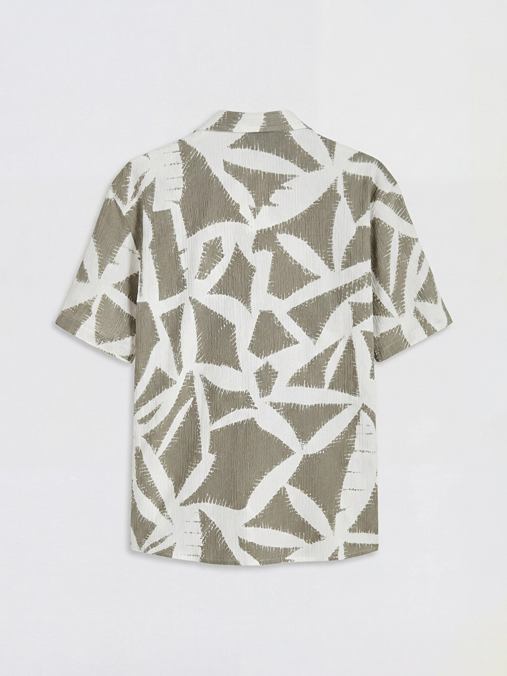 Regular Fit Patterned Men's Shirt-5