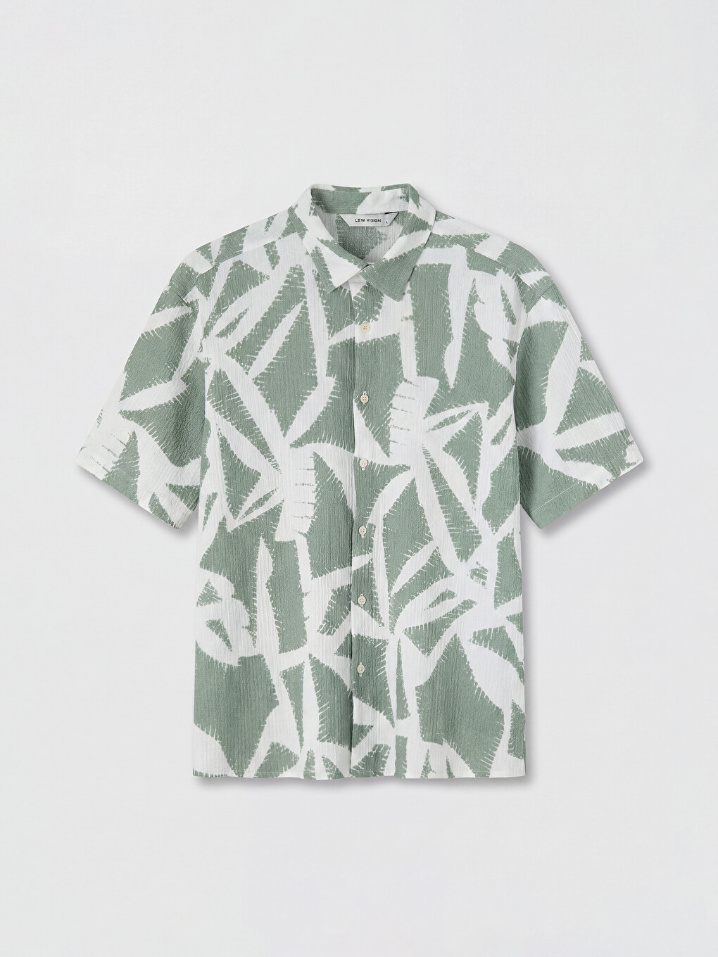 Regular Fit Patterned Men's Shirt-4