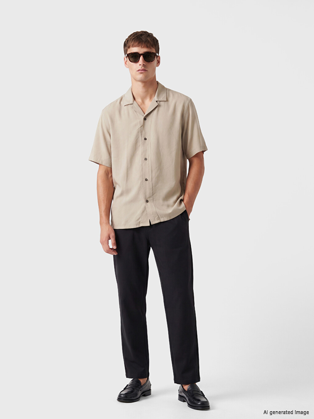 Regular Fit Modal Men's Shirt-1