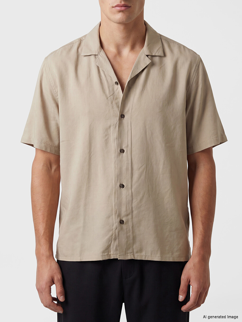 Regular Fit Modal Men's Shirt-2