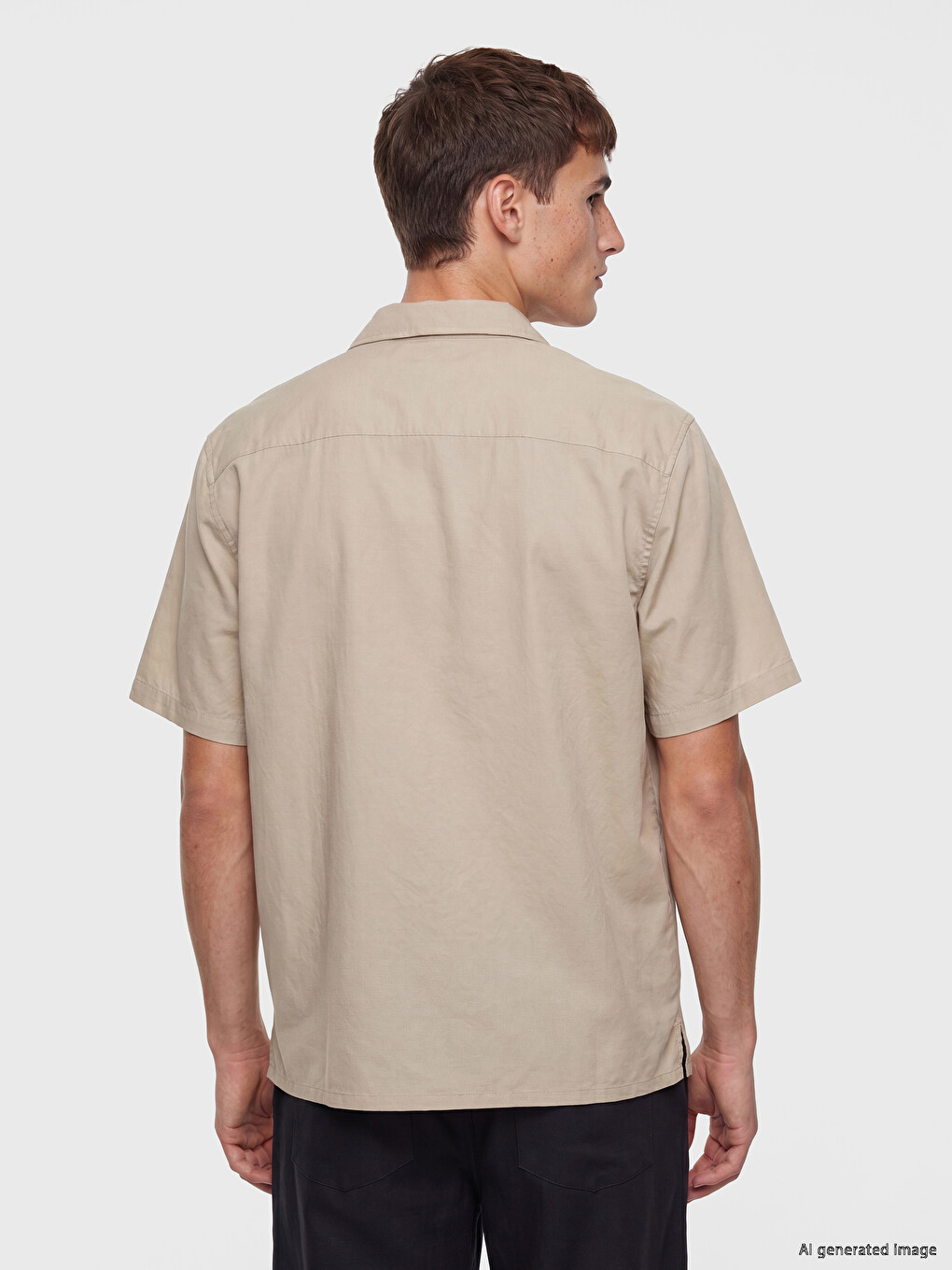 Regular Fit Modal Men's Shirt-3