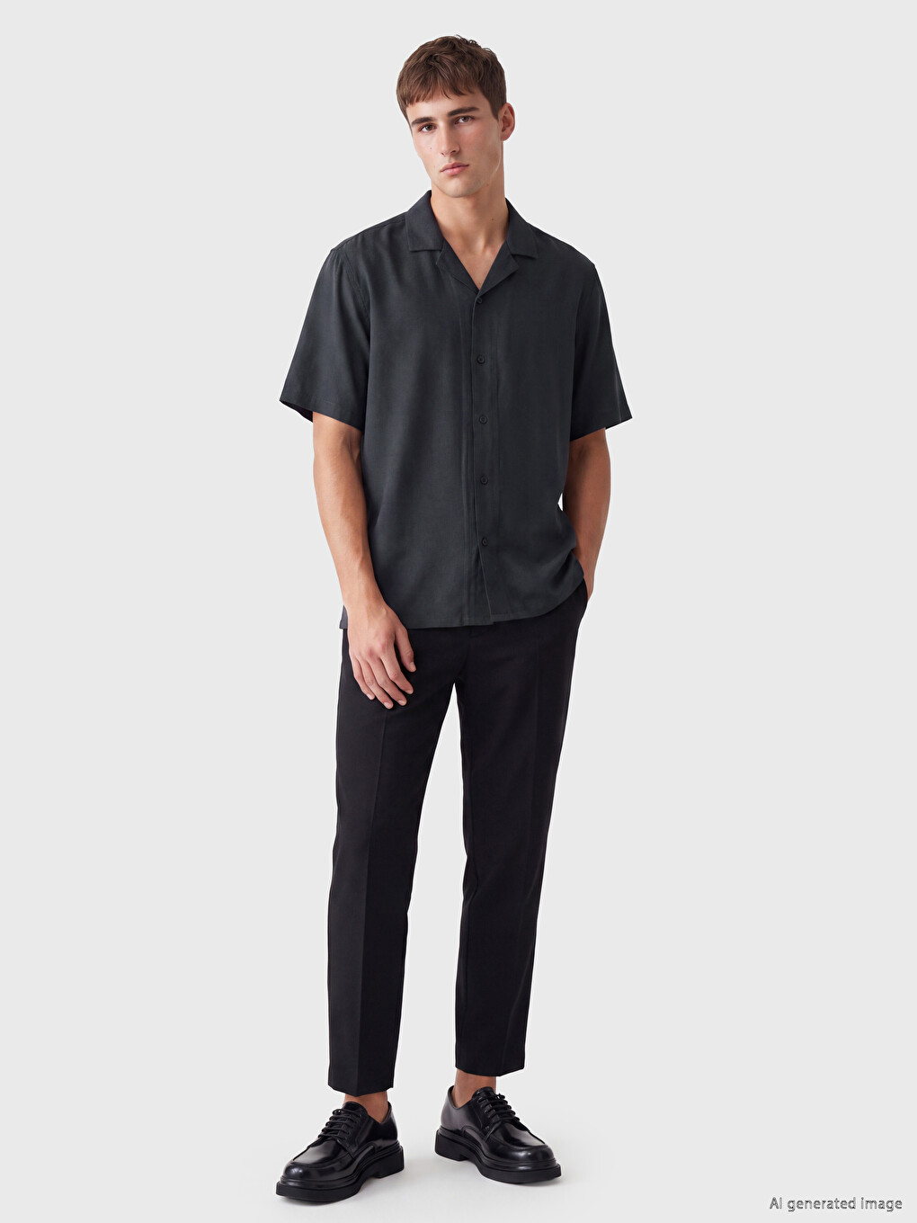 Chemise Homme Regular Fit En Modal