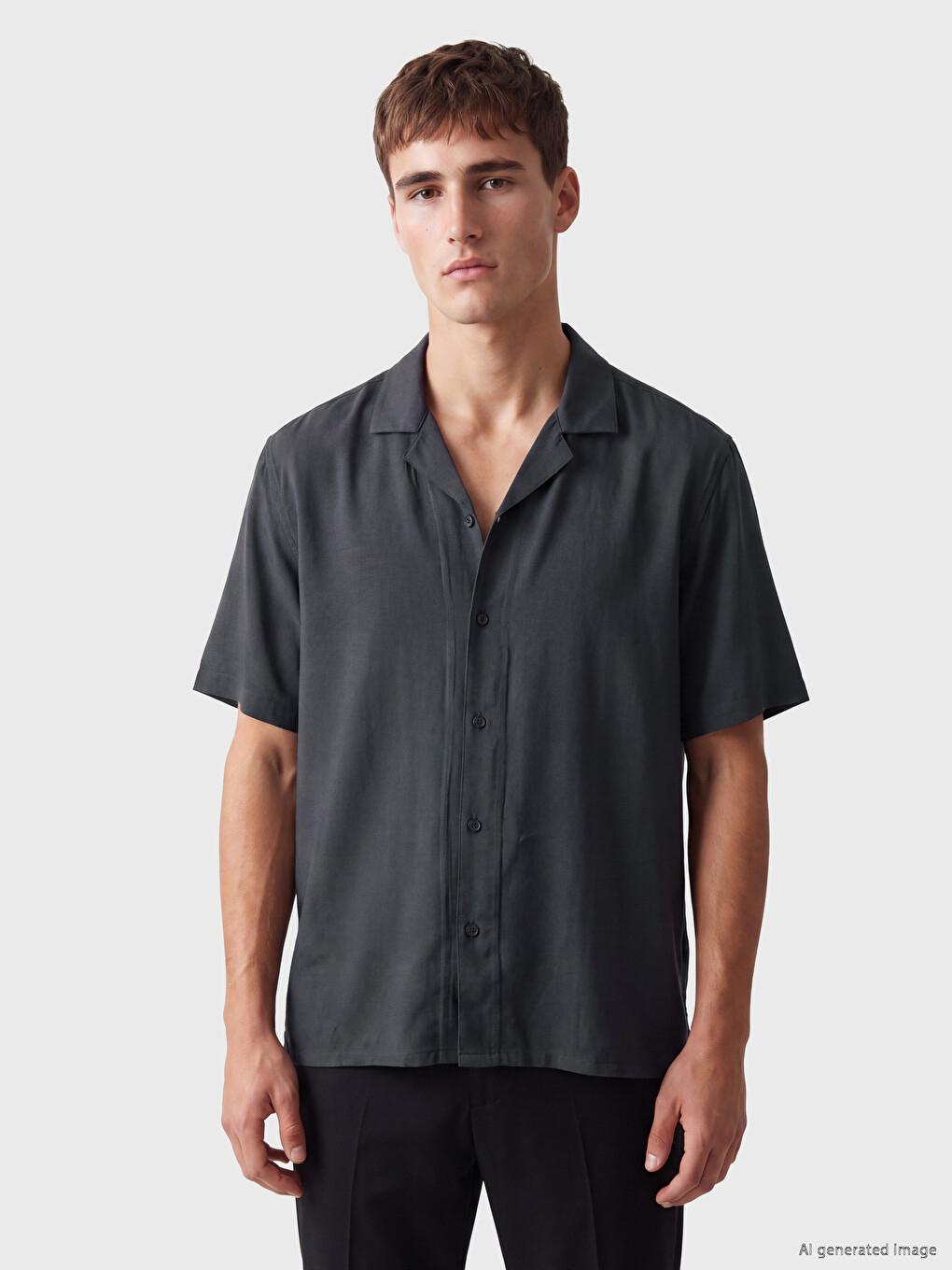 Chemise Homme Regular Fit En Modal-1