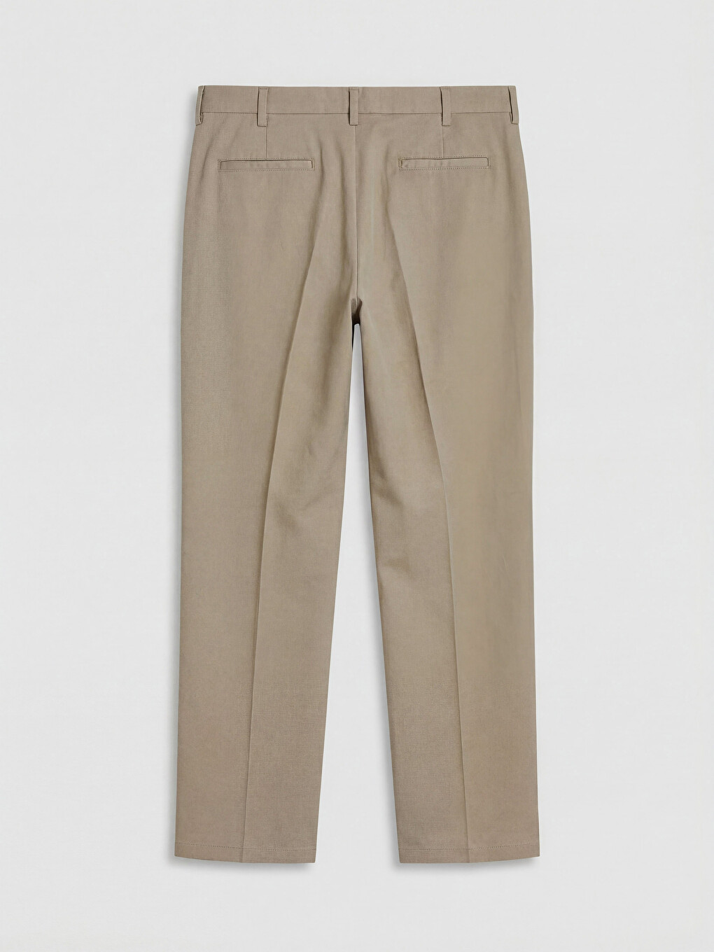 Standard Fit Men's Textured Pleated Trousers-3