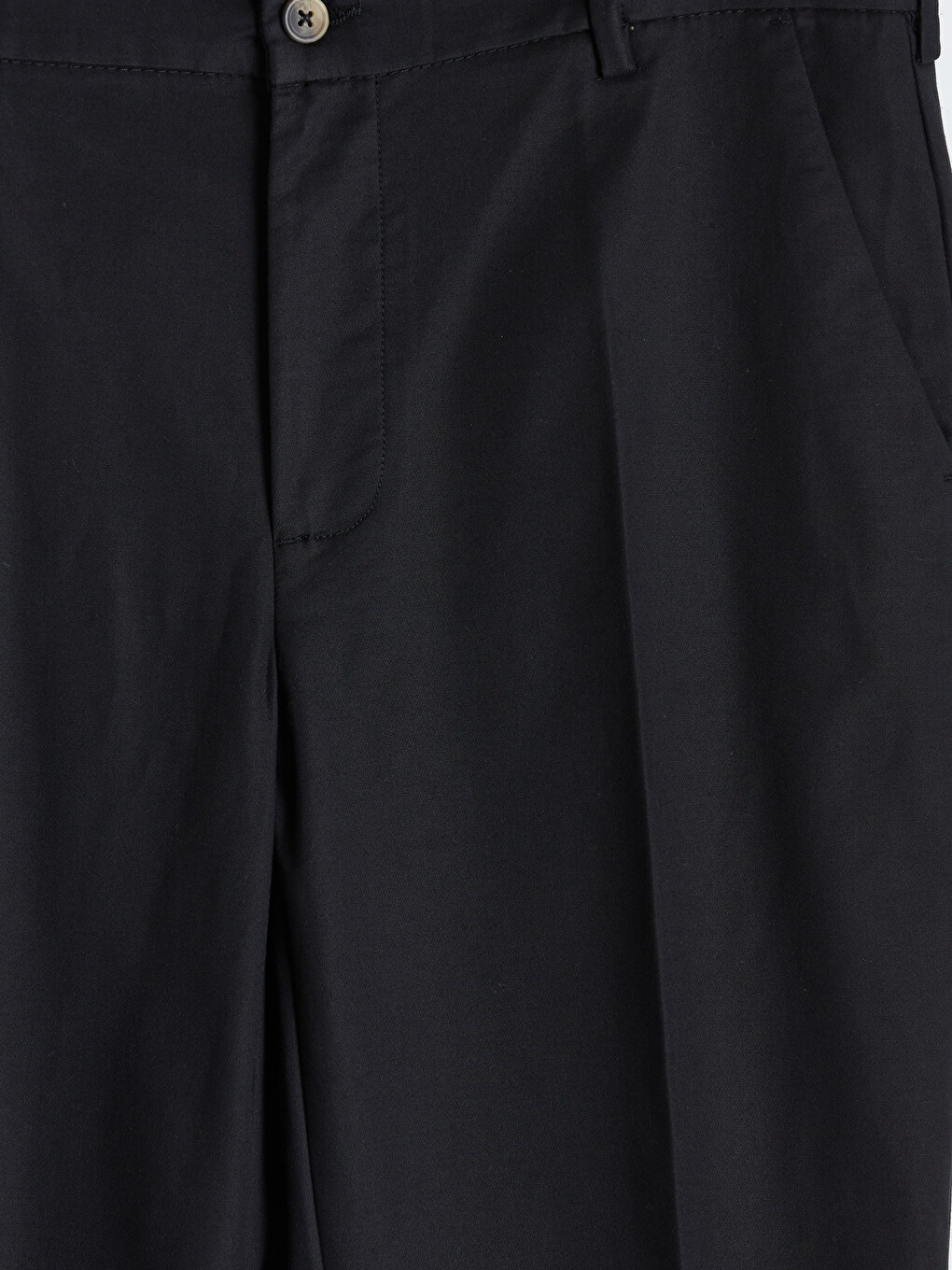 Standard Fit Men's Fabric Trousers-4