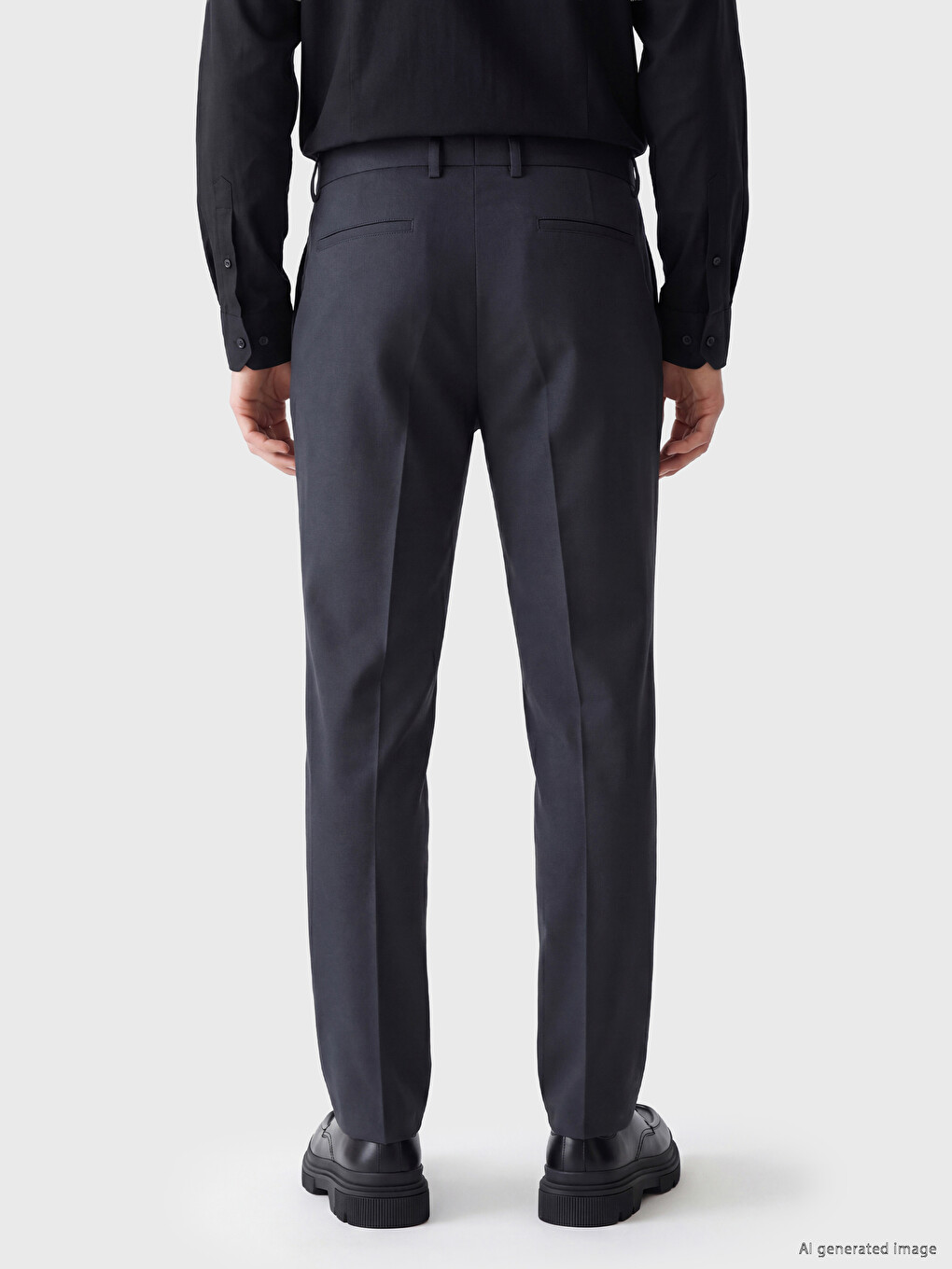Standard Fit Men's Trousers-3