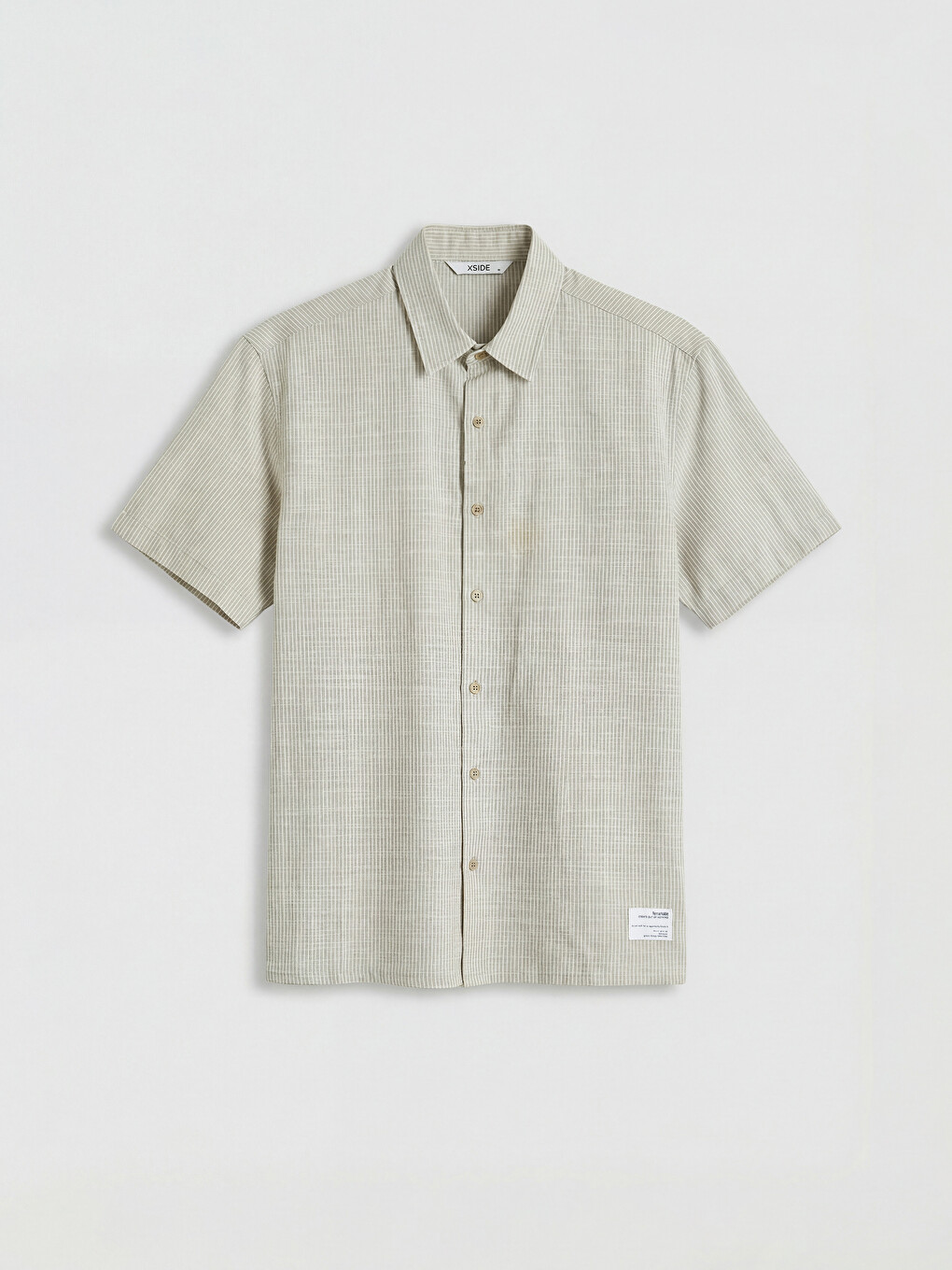 Man Beige Shirt-5