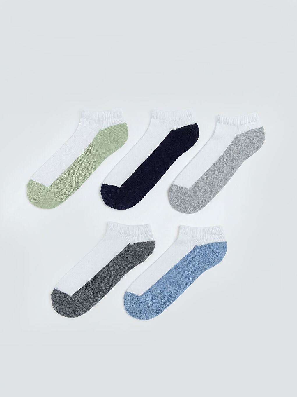 Karışık  Erkek Patik Çorap 5'li 