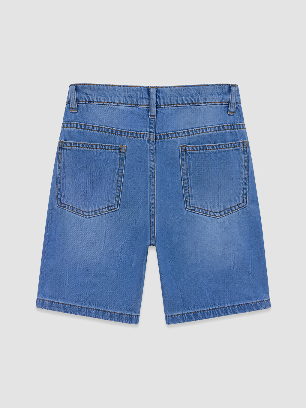 Boy Indigo Denim Shorts-1