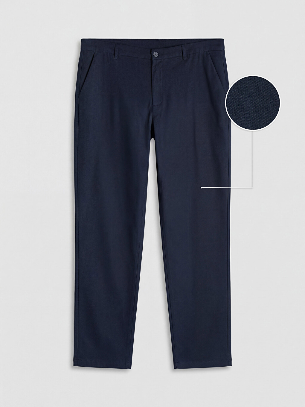 Standard Fit Gabardine Men's Trousers-2