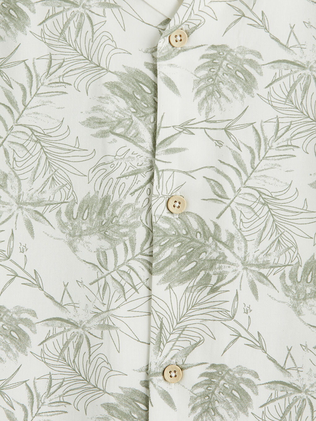 Regular Fit Patterned Viscose Men's Shirt-6