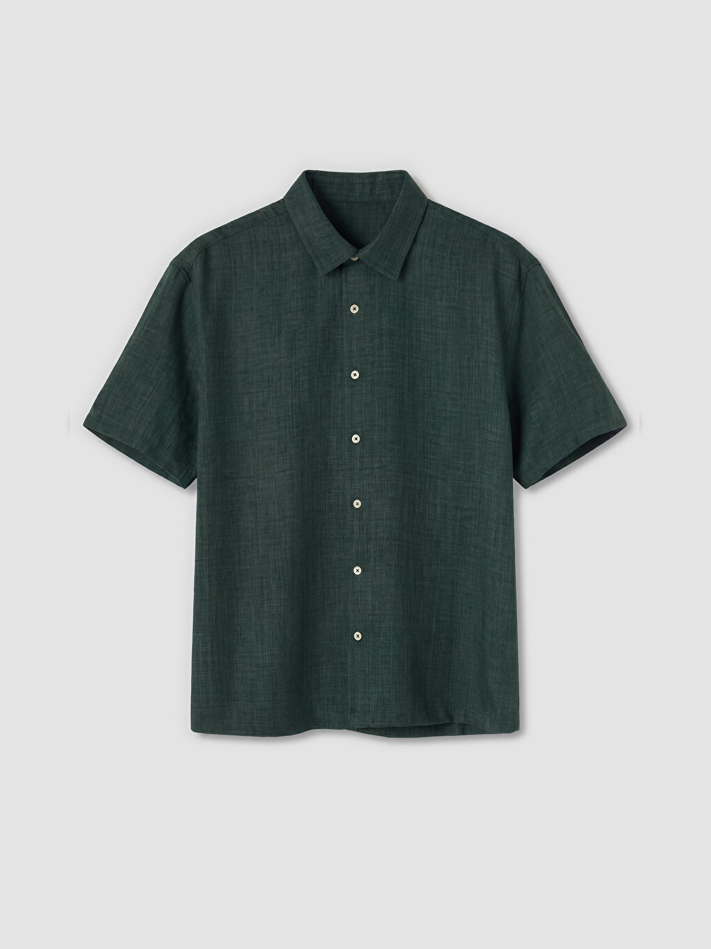Regular Fit Crepe Men's Shirt-4