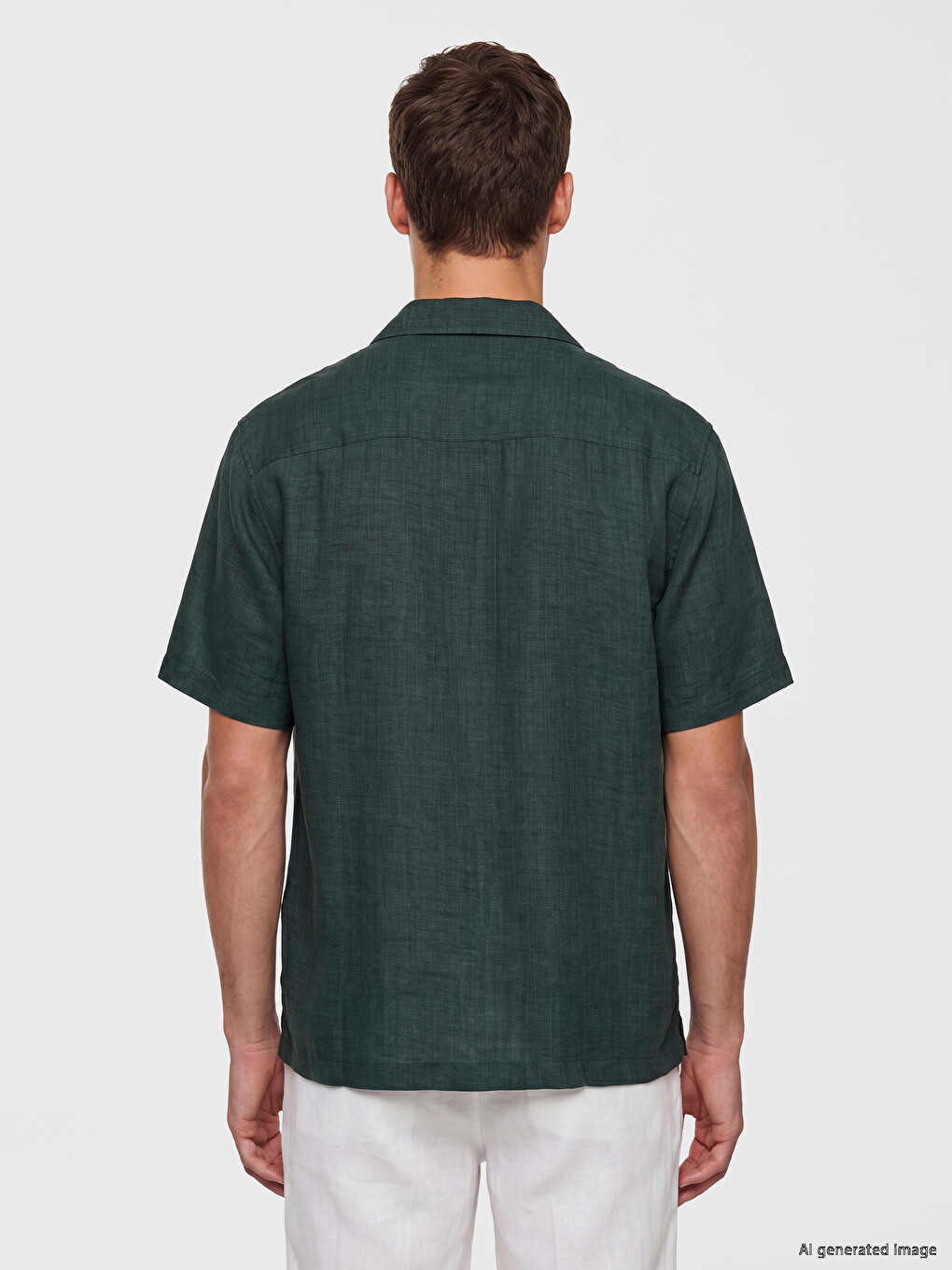 Regular Fit Crepe Men's Shirt-3