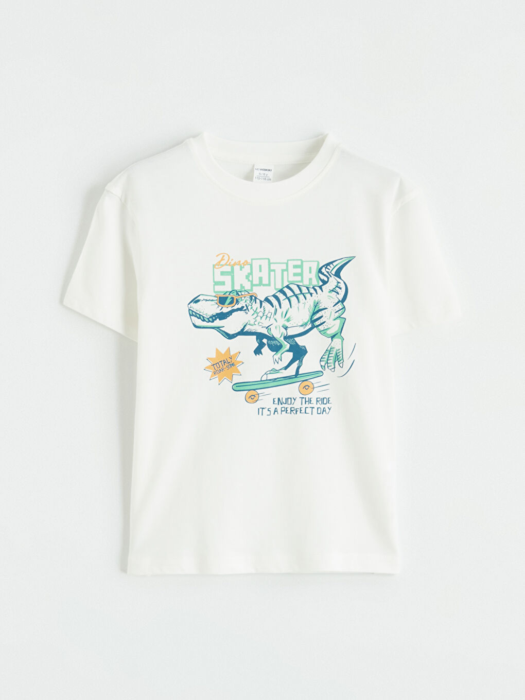 طقم تيشيرت مطبوع وشورت للأولاد-1