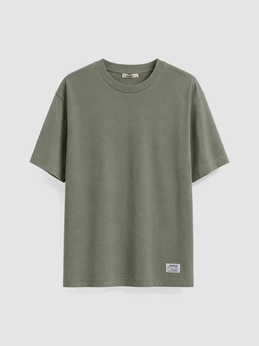 T-shirt Homme En Jersey À Col Rond