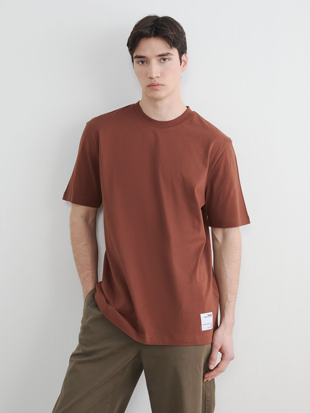 Crew Neck Jersey Men's T-Shirt