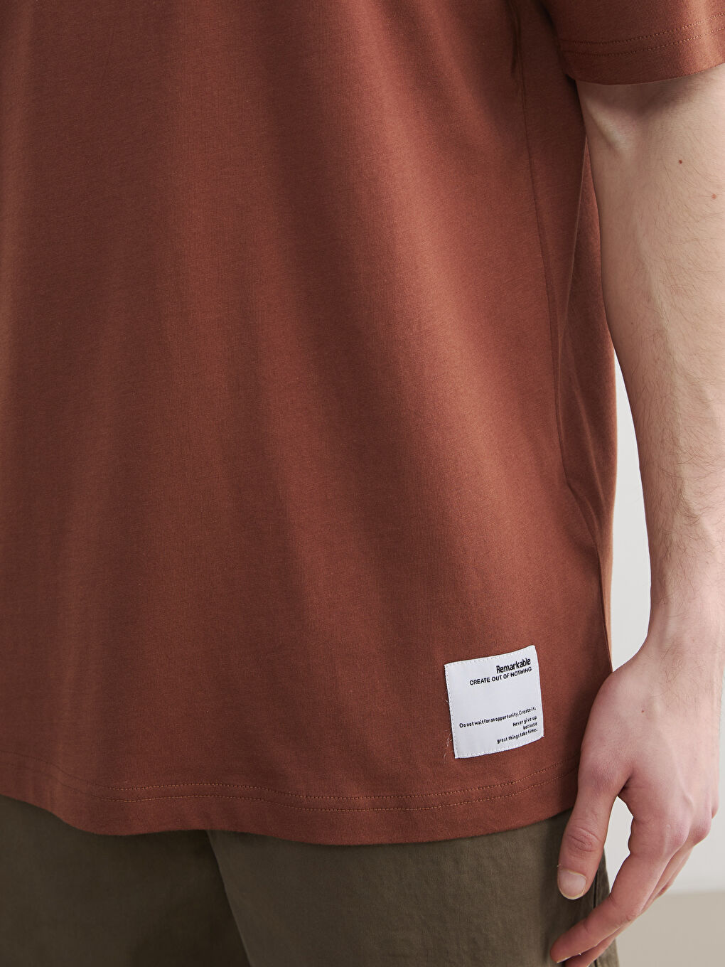 Crew Neck Jersey Men's T-Shirt-2