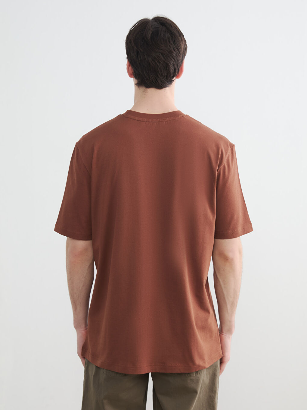 Crew Neck Jersey Men's T-Shirt-3